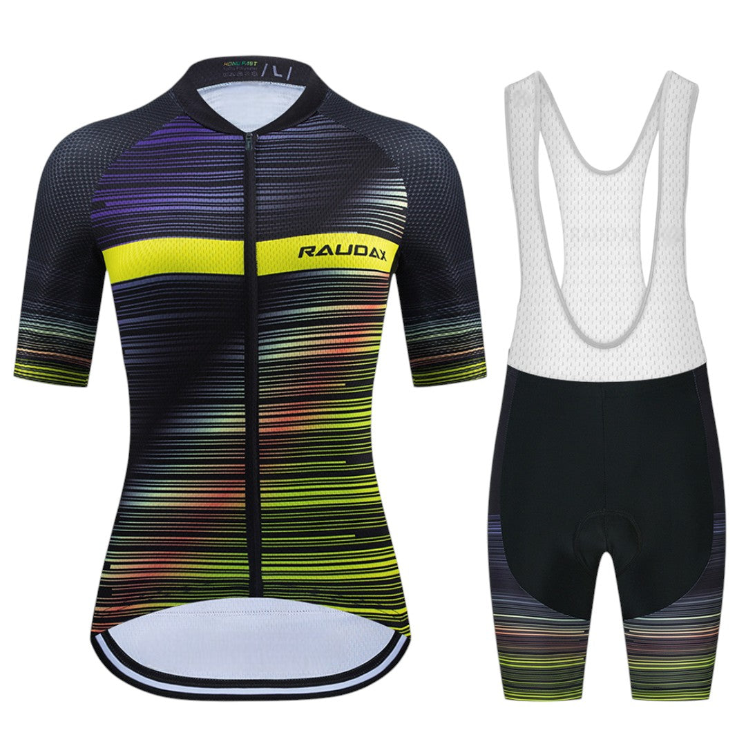 RAUDAX Dames Zomer Fietskleding-Set