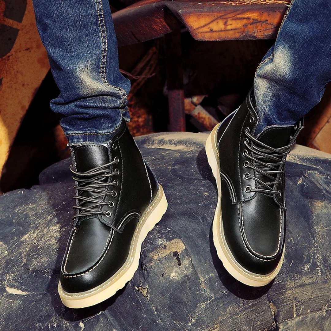 Cole™ | Vintage leren laarzen