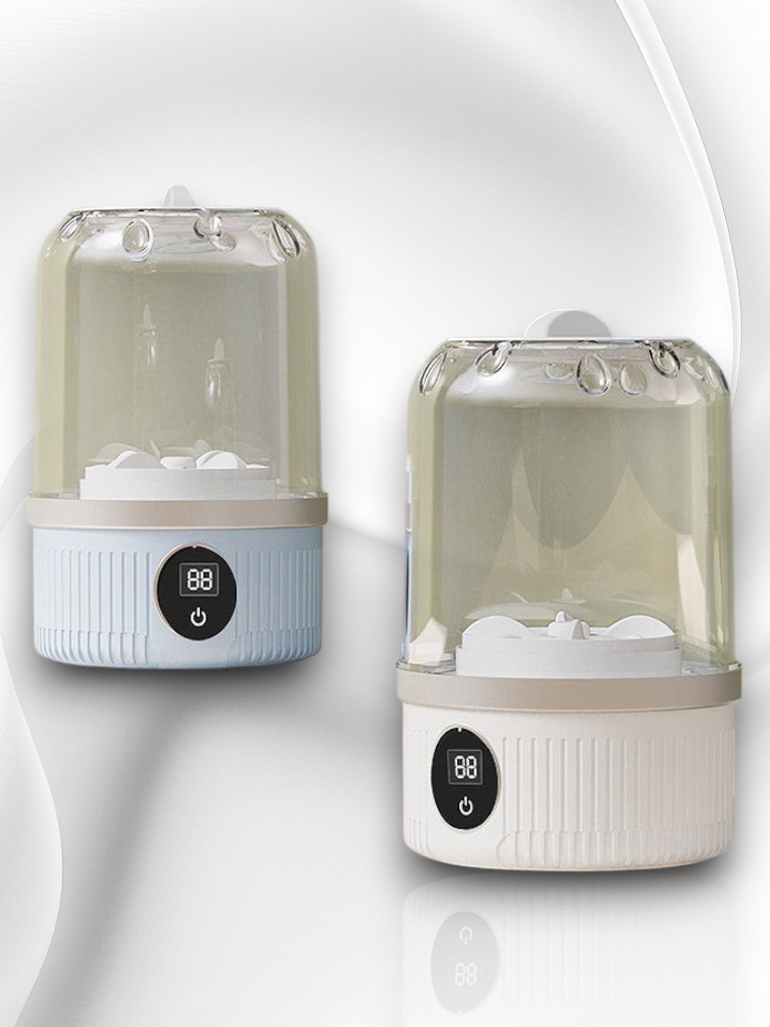 Draagbare Mini Wasmachine met Draadloos Opladen – Compact, Stil & Ideaal voor Ondergoed en Babykleding