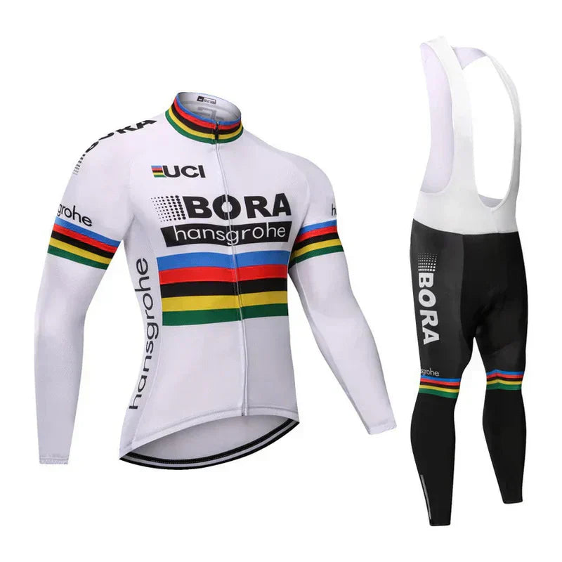 Bora™ | Lange mouwen wielerkledingset voor professionals