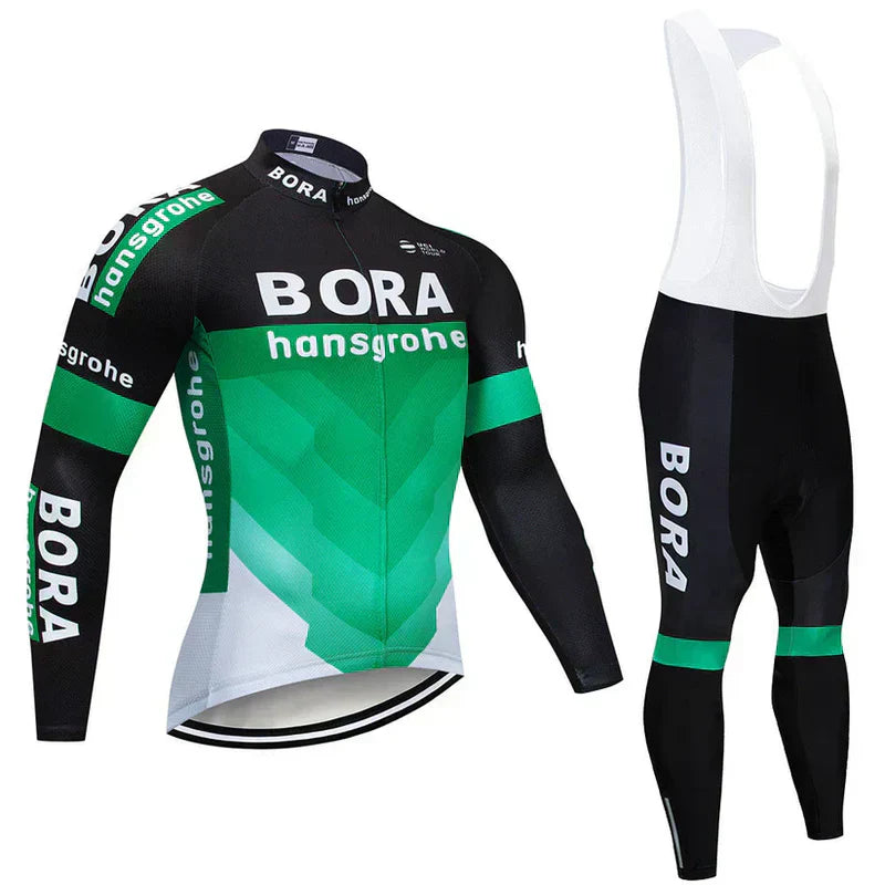 Bora™ | Lange mouwen wielerkledingset voor professionals