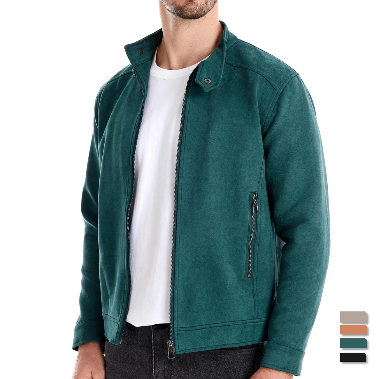 Boris™ | Suède Heren Jas