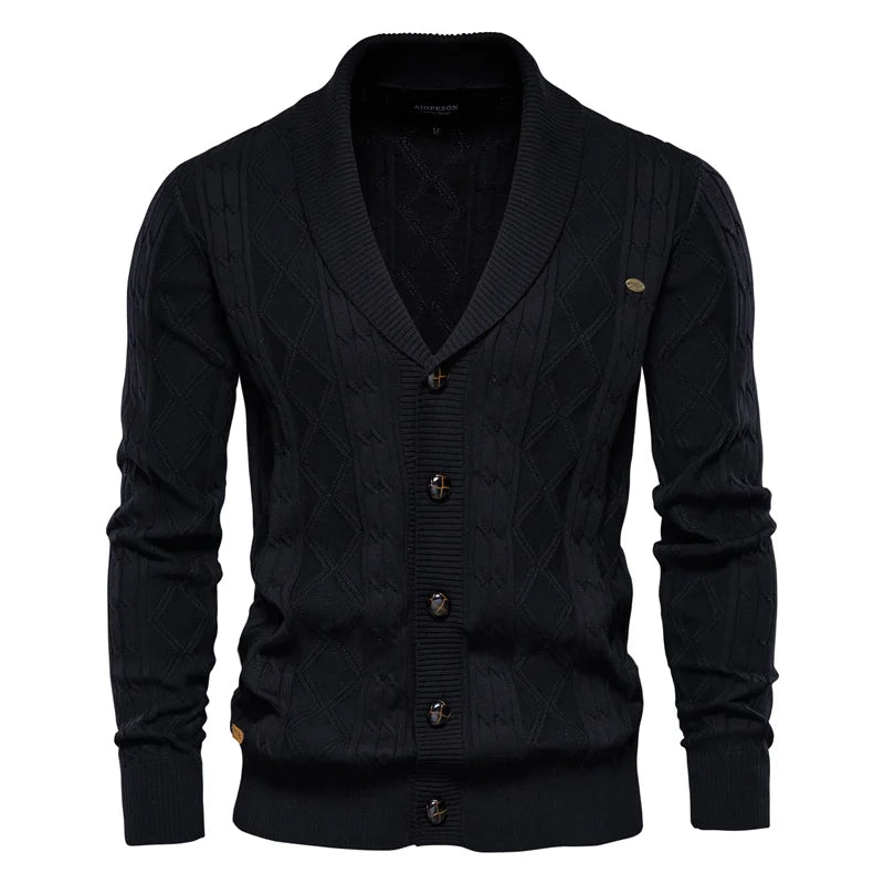 Benjamin™️ | Heren Cardigan met Knoopsluiting