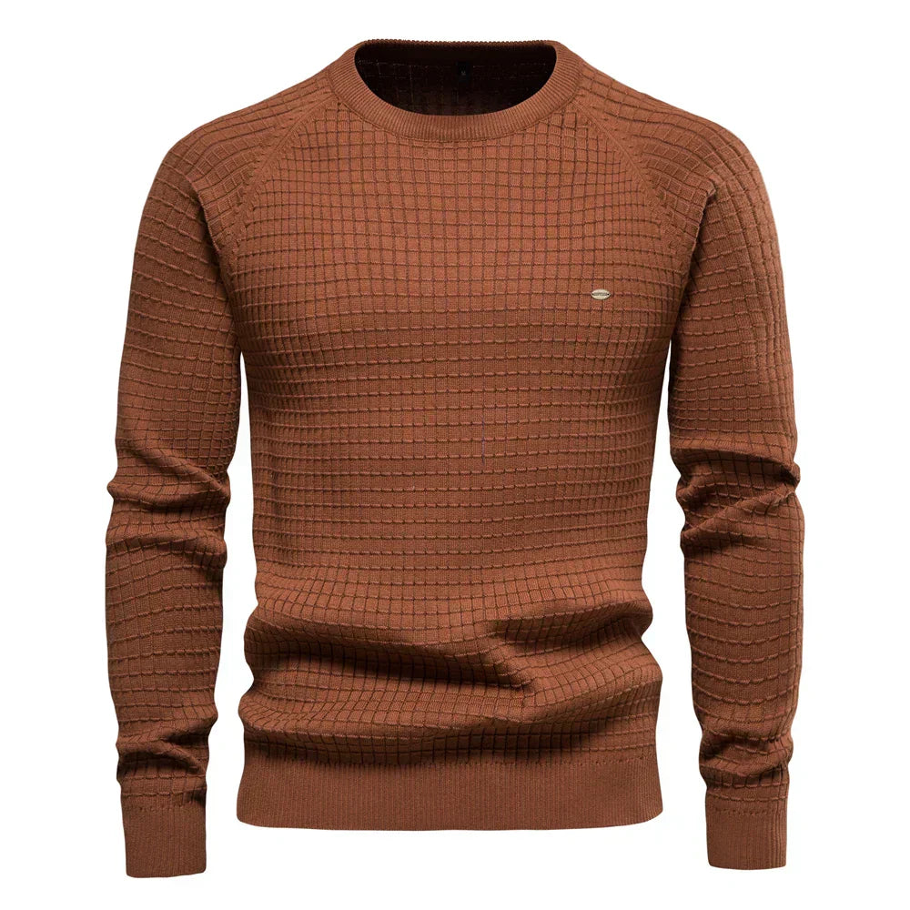 Julian™️ | Herentrui met ruitpatroon