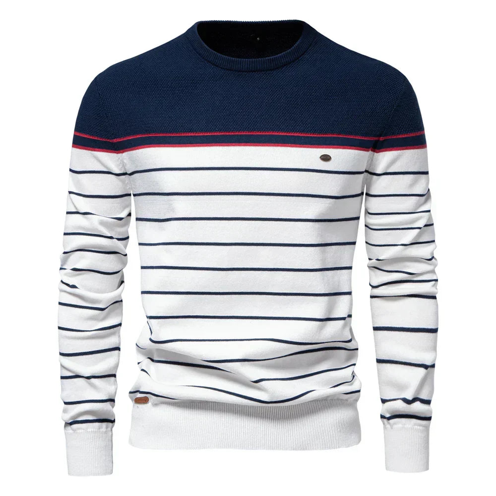 Levi™️ | Herentrui met streepjespatroon