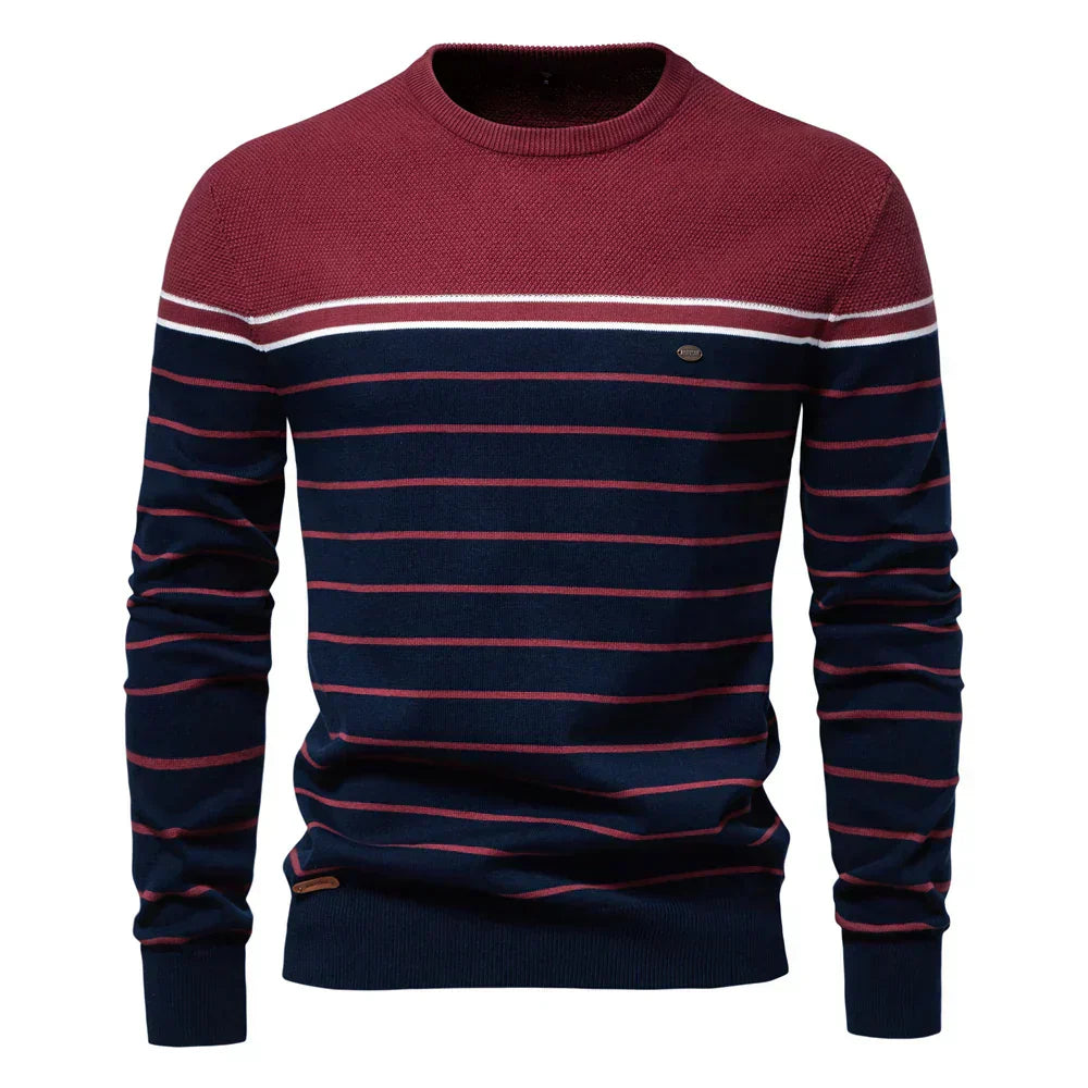 Levi™️ | Herentrui met streepjespatroon