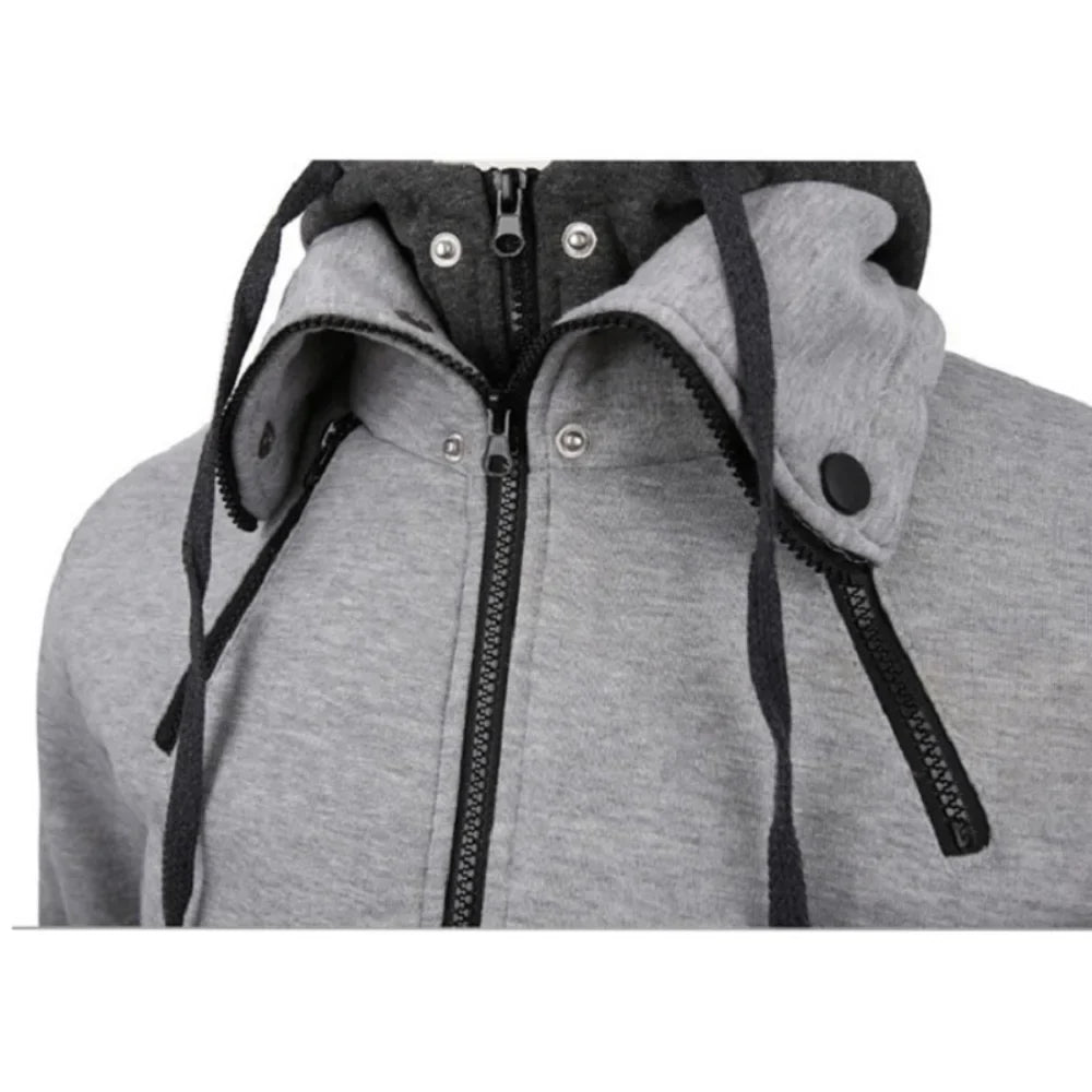 Sorinova™ | Praktisch Vest Met Dubbele Kraag & Capuchon