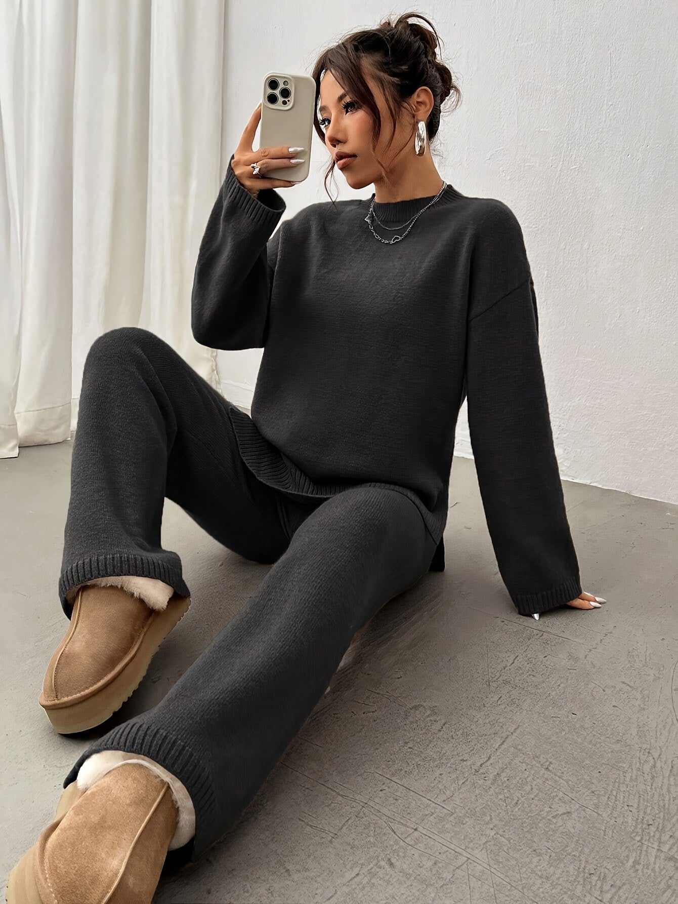 Hedda™ | Gebreide tweedelige Dames Set