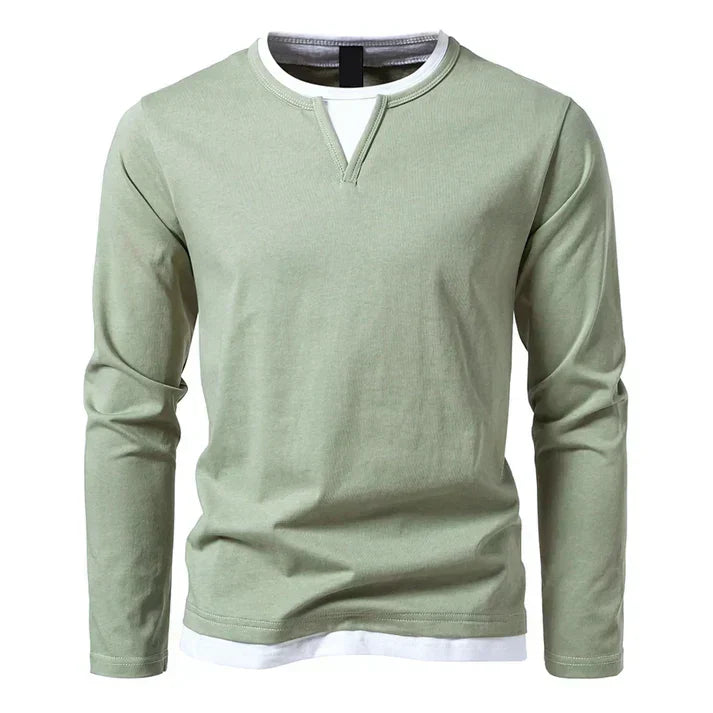 Lucas™️ | Premium Longsleeve van gekamd katoen