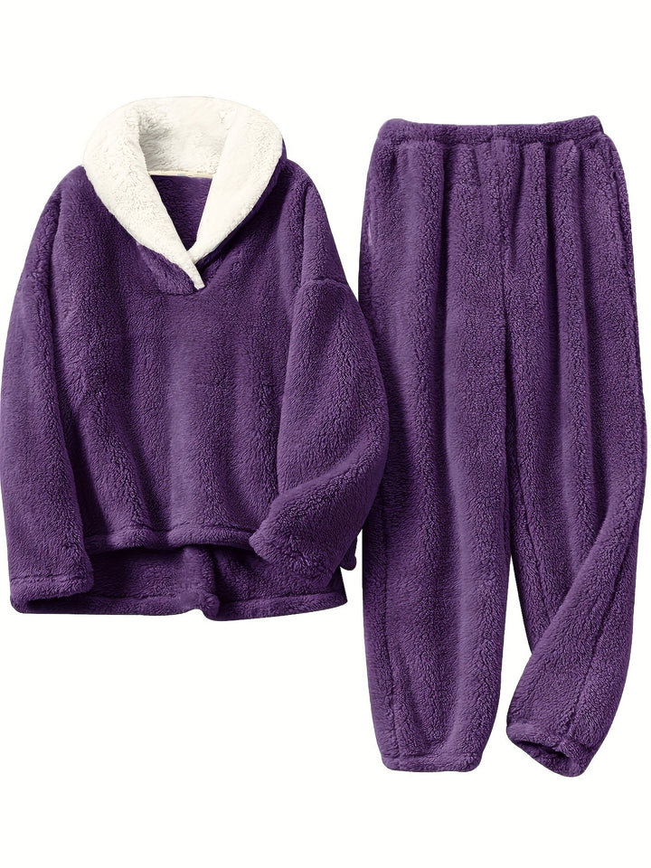 Julia™ | Flanellen loungewear set