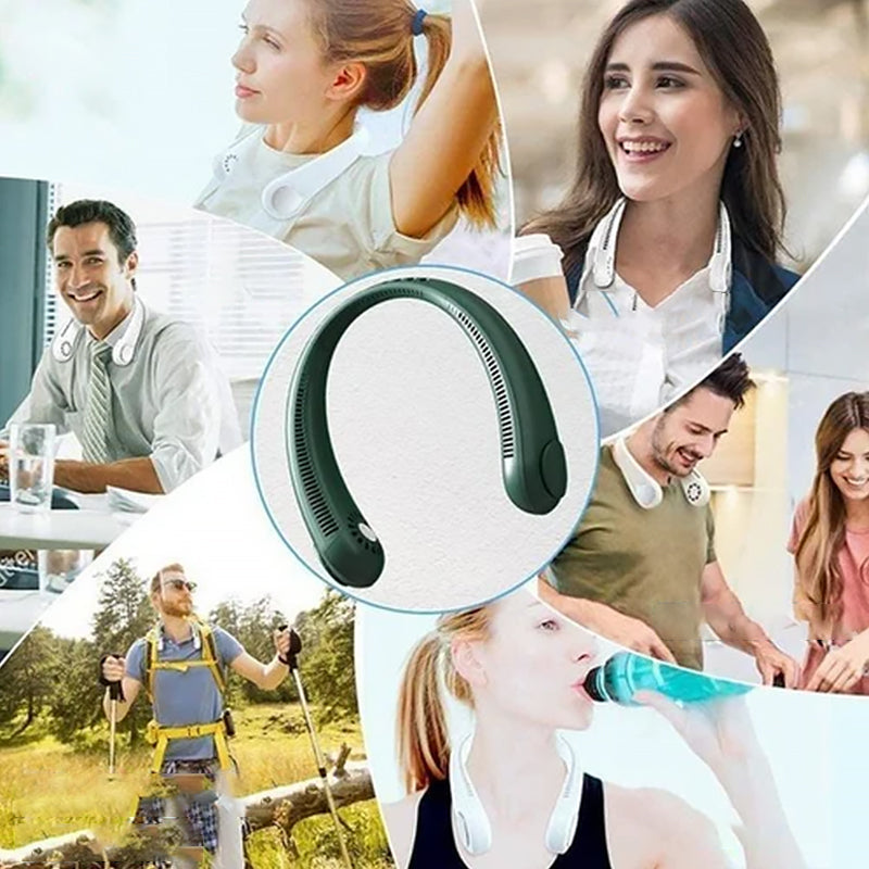 Nieuwe draagbare nekventilator