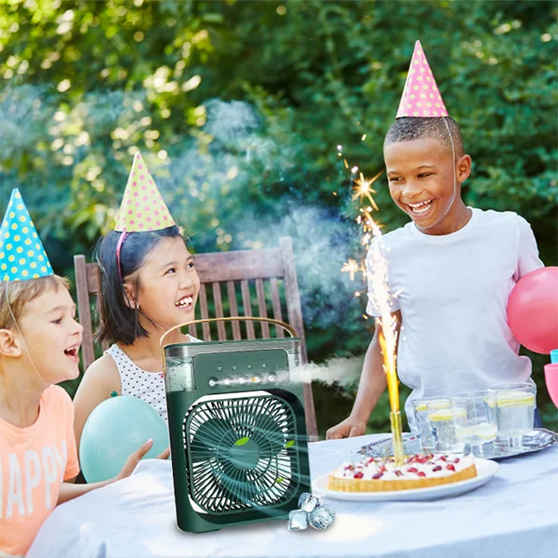 CoolBreeze | Draagbare Ventilator voor Verkoeling onderweg