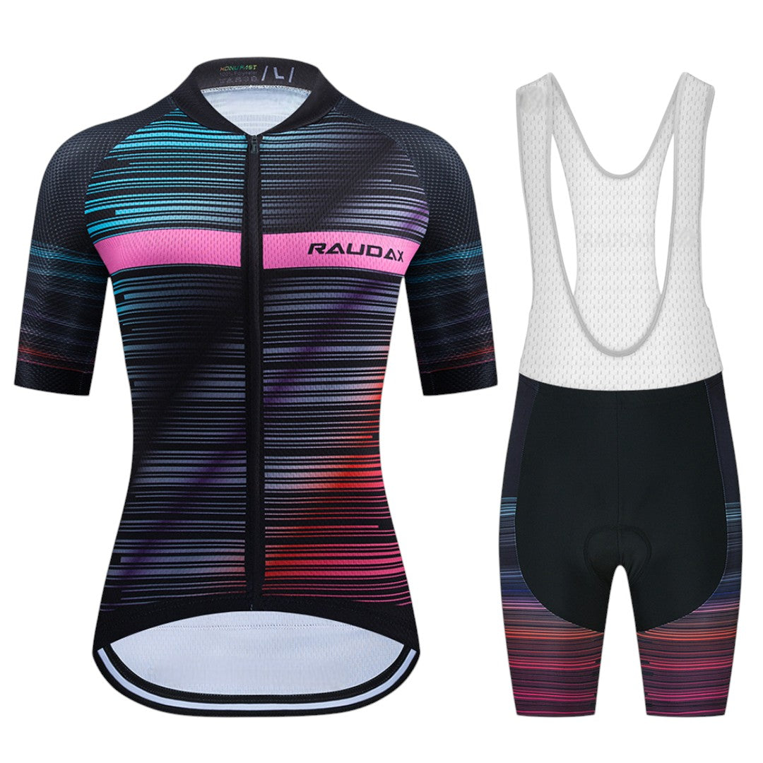 RAUDAX Dames Zomer Fietskleding-Set