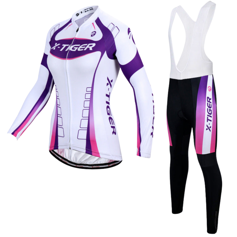 Damesfietsset - X-Tiger met lange mouwen