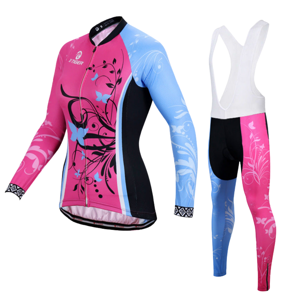 Damesfietsset - X-Tiger met lange mouwen