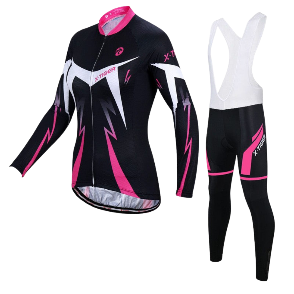 Damesfietsset - X-Tiger met lange mouwen