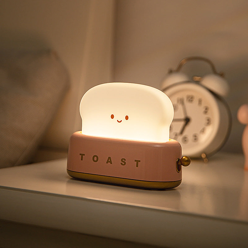 Geroosterd broed Emotionele lamp Baby nachtlampje