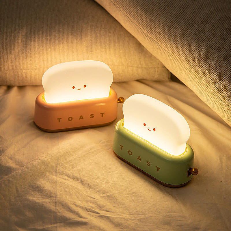 Geroosterd broed Emotionele lamp Baby nachtlampje