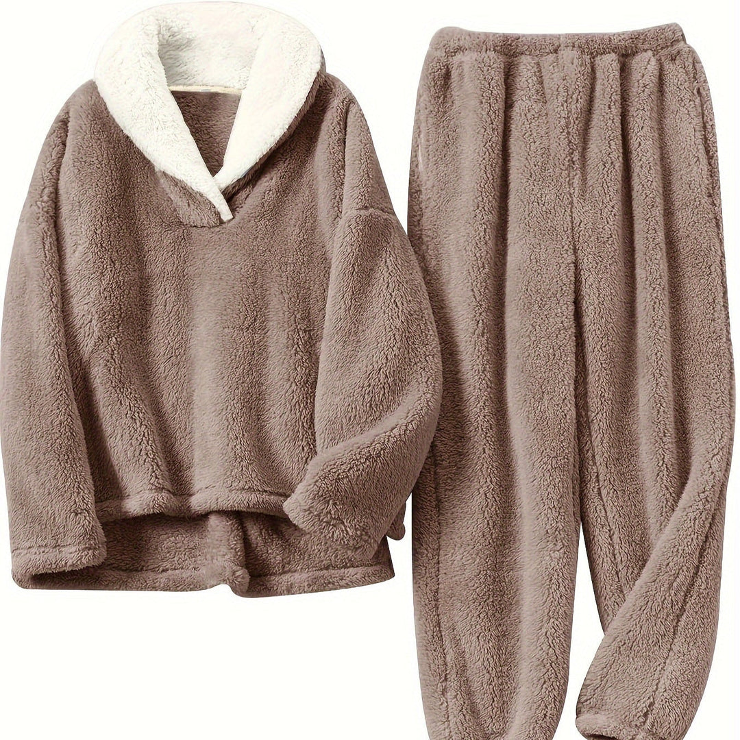 Julia™ | Flanellen loungewear set