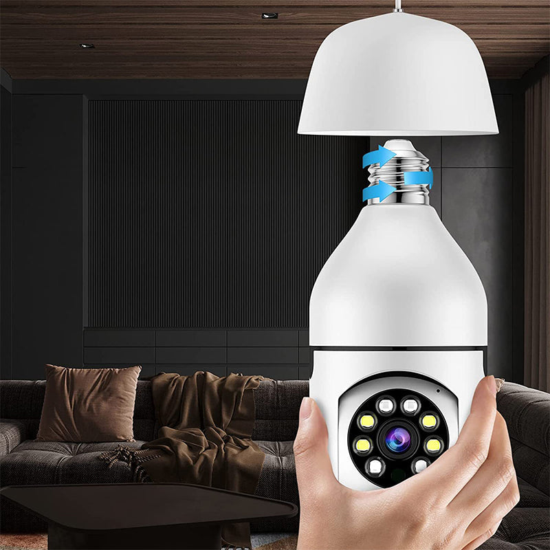 Opsporende draadloze 360° panoramische automatisch lichtcamera