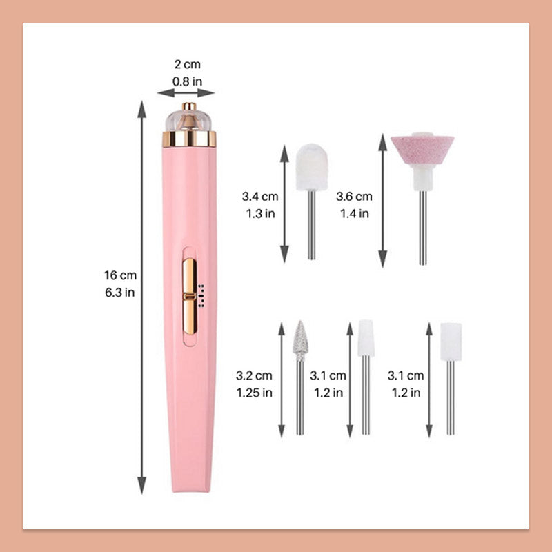Elektrische Nagellakreiger - Perfecte Manicure, Overal