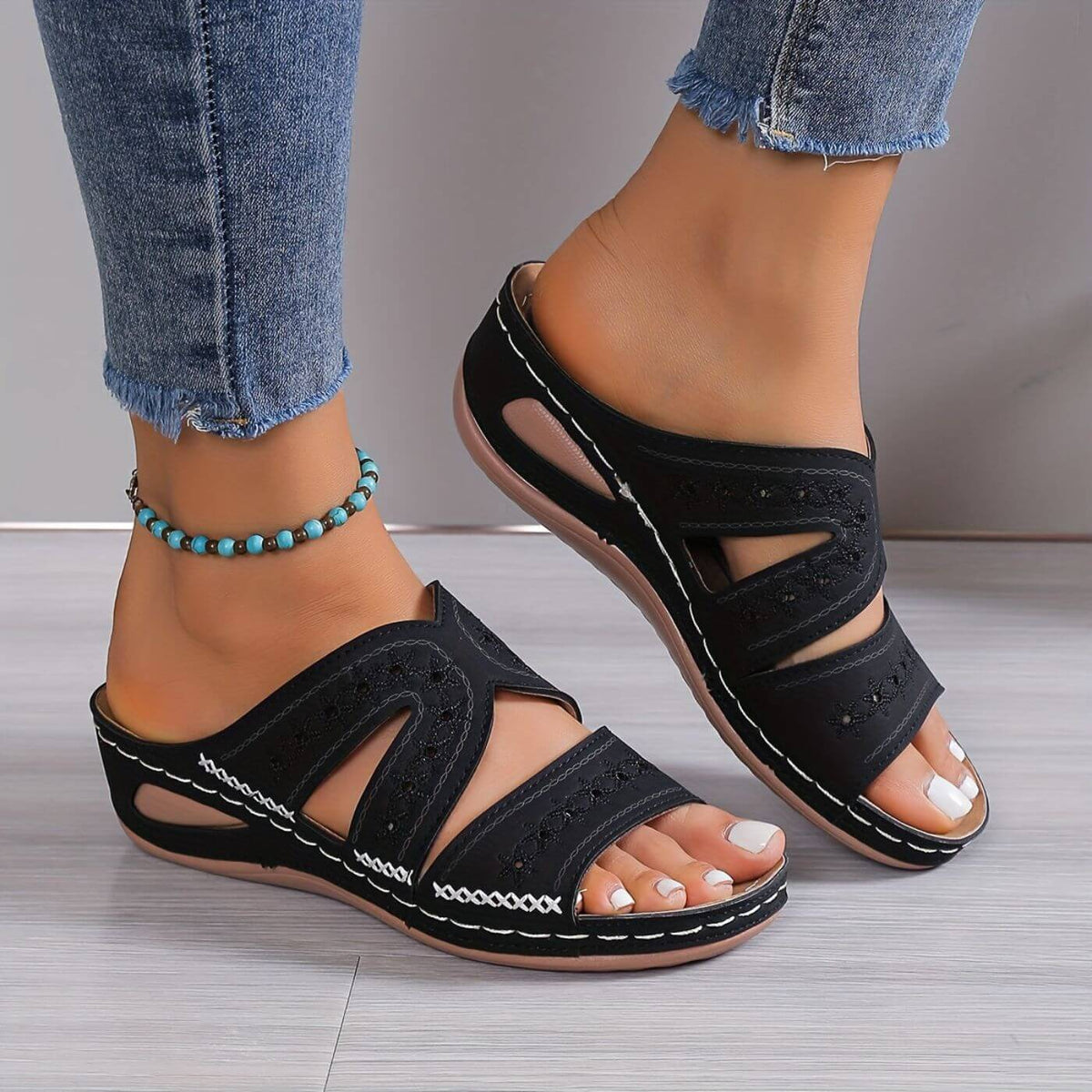 Alina™ - Halkfria Bekväma Sandaler