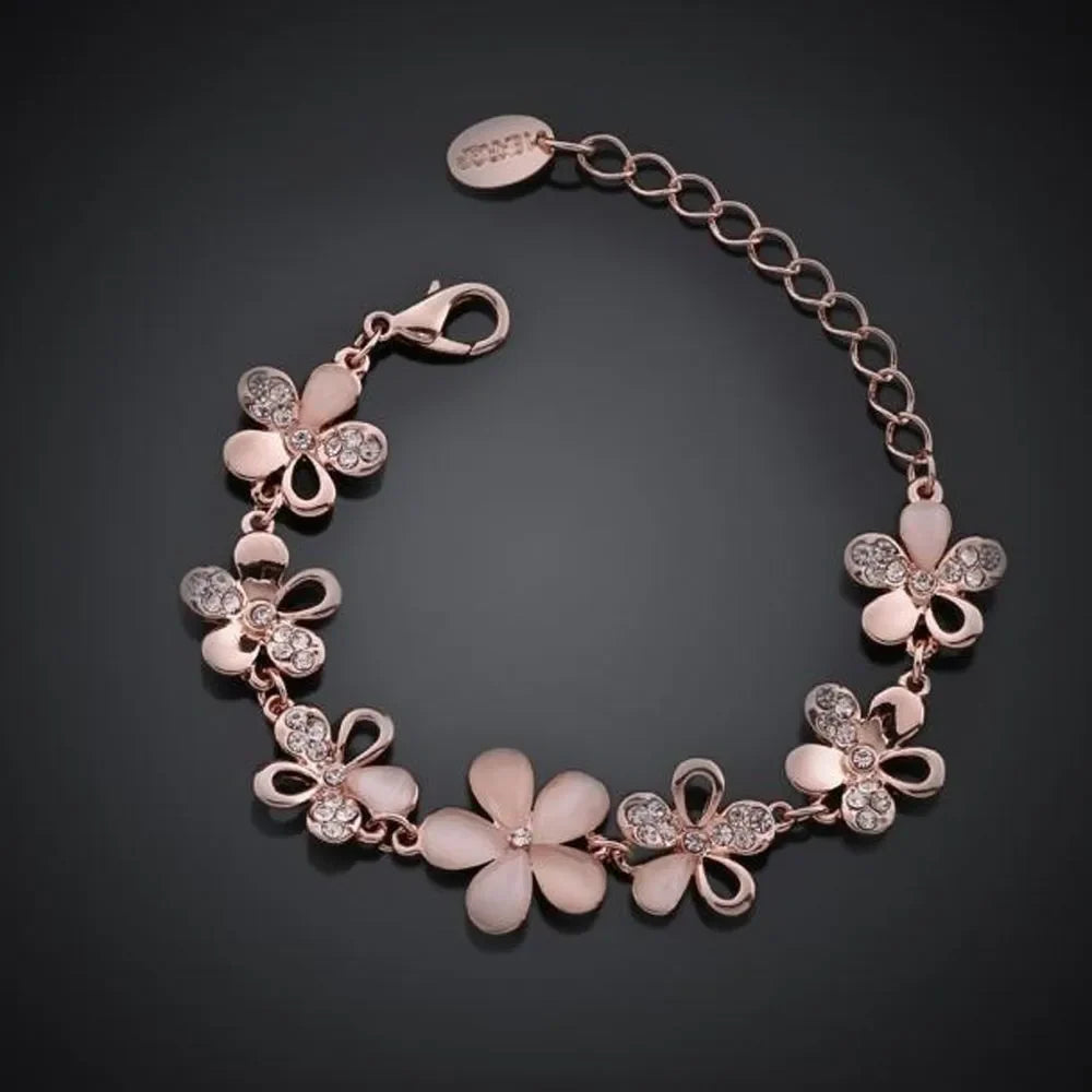 Antieke rozenarmband | Roségoud