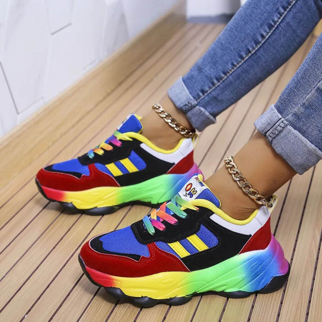 Cecilia™ - Färgglada Bekväma Sneakers