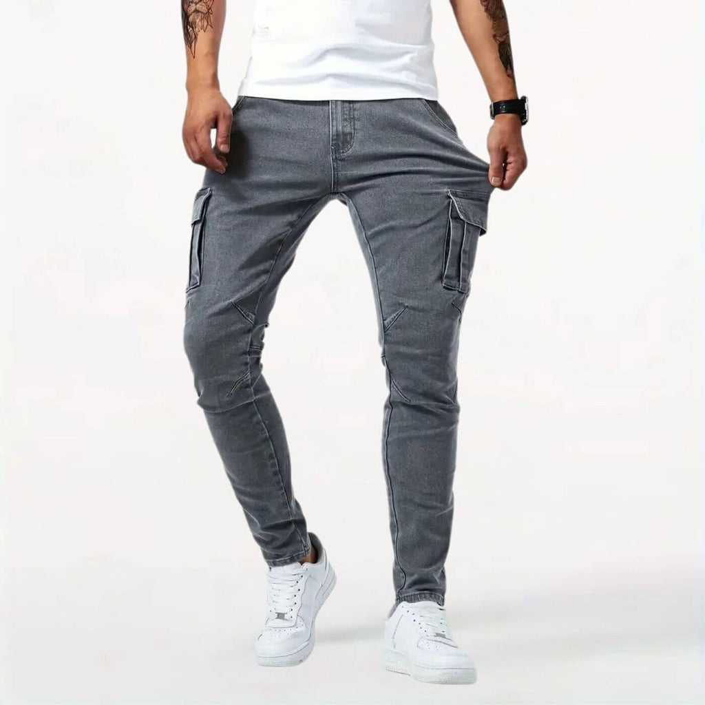 Sorinova - Charlie – Jeans med Cargofickor