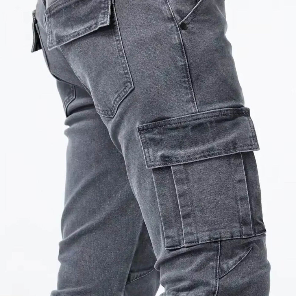 Sorinova - Charlie – Jeans med Cargofickor