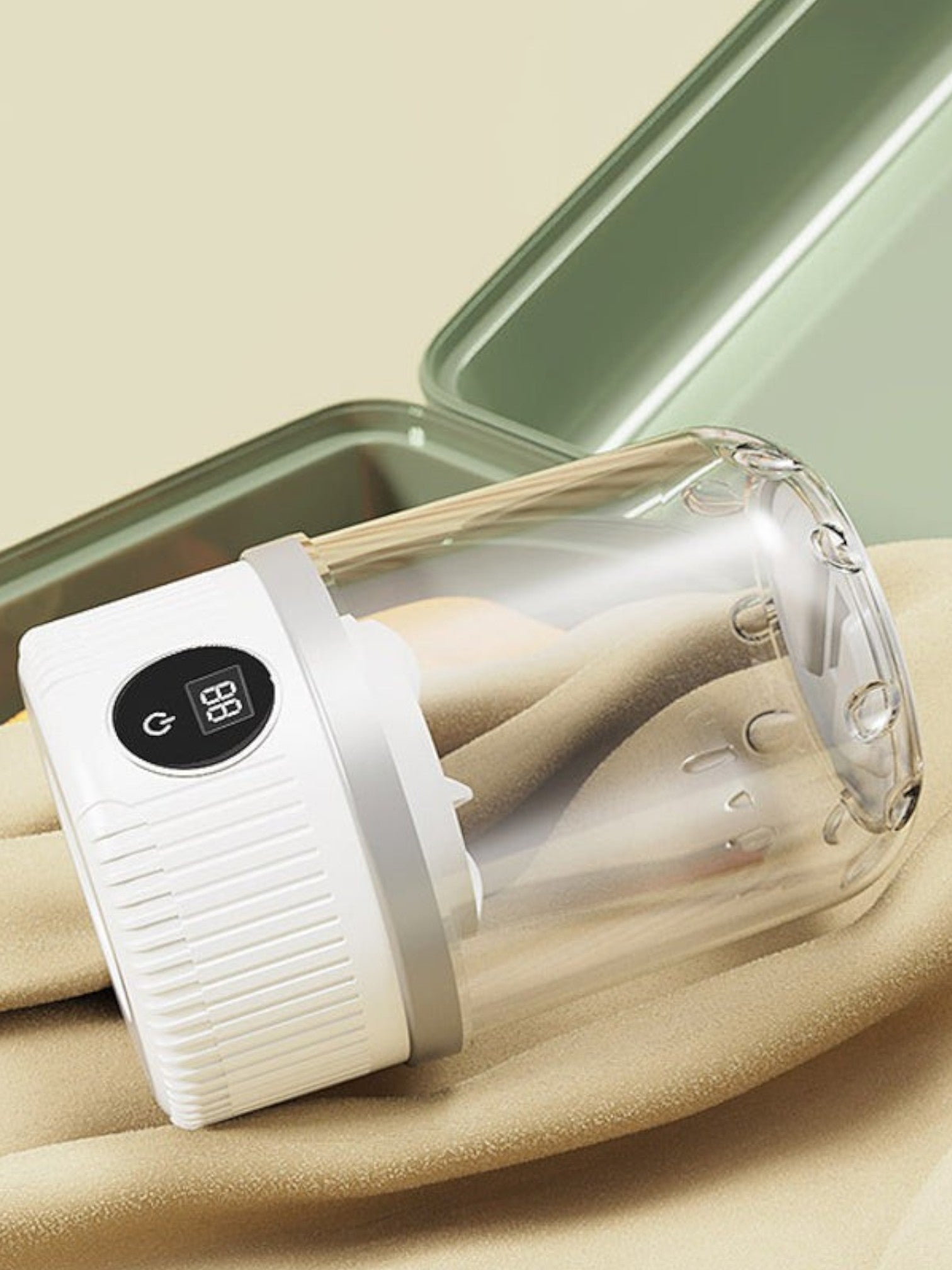 Draagbare Mini Wasmachine met Draadloos Opladen – Compact, Stil & Ideaal voor Ondergoed en Babykleding
