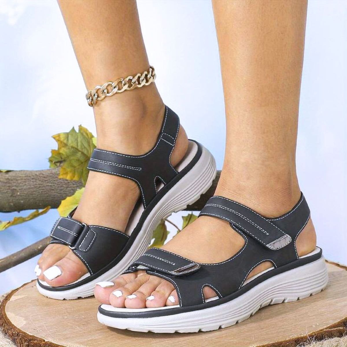 Ellena™ – Bekväma Komfortsandaler