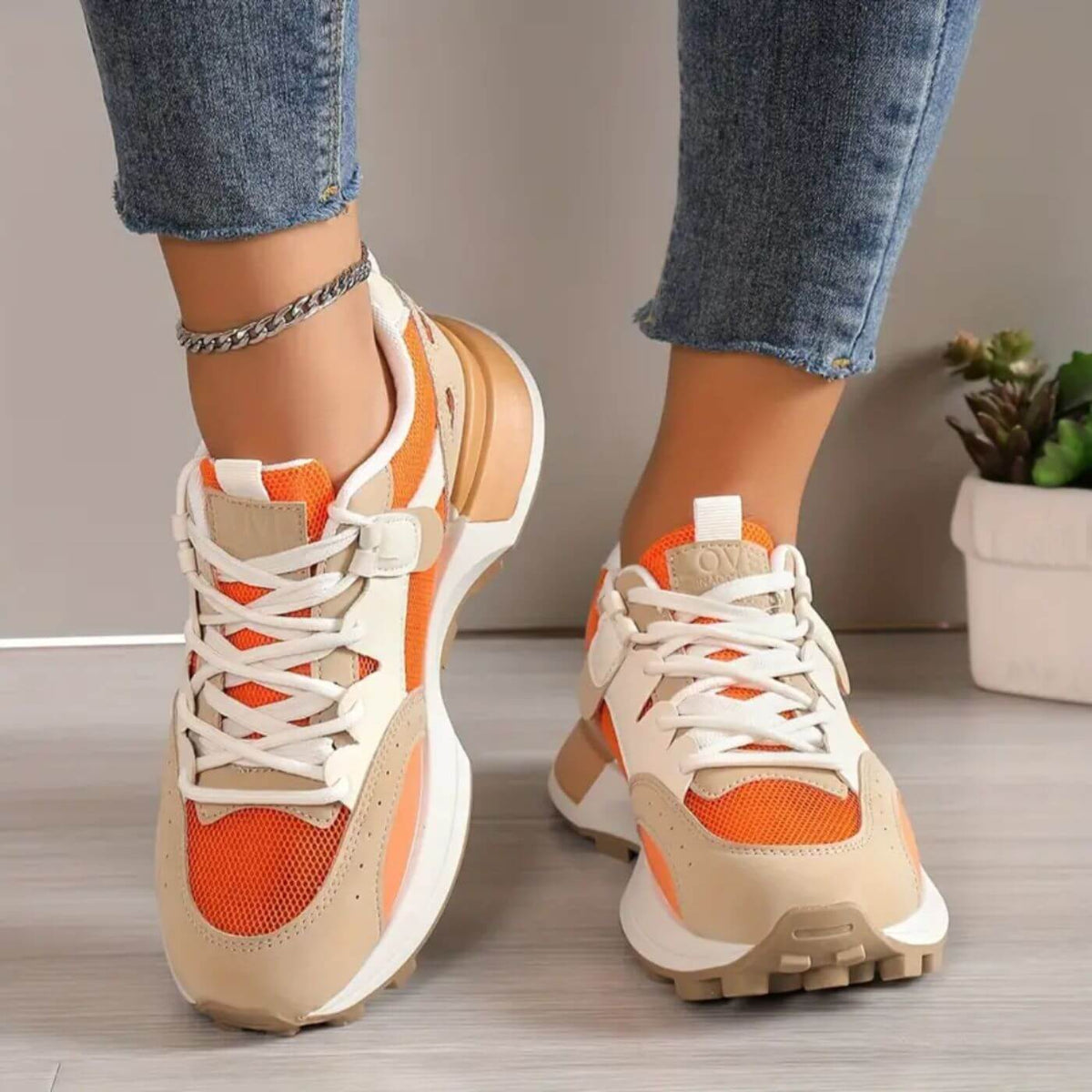 Sorinova - Emilie - Trendiga Bekväma Sneakers