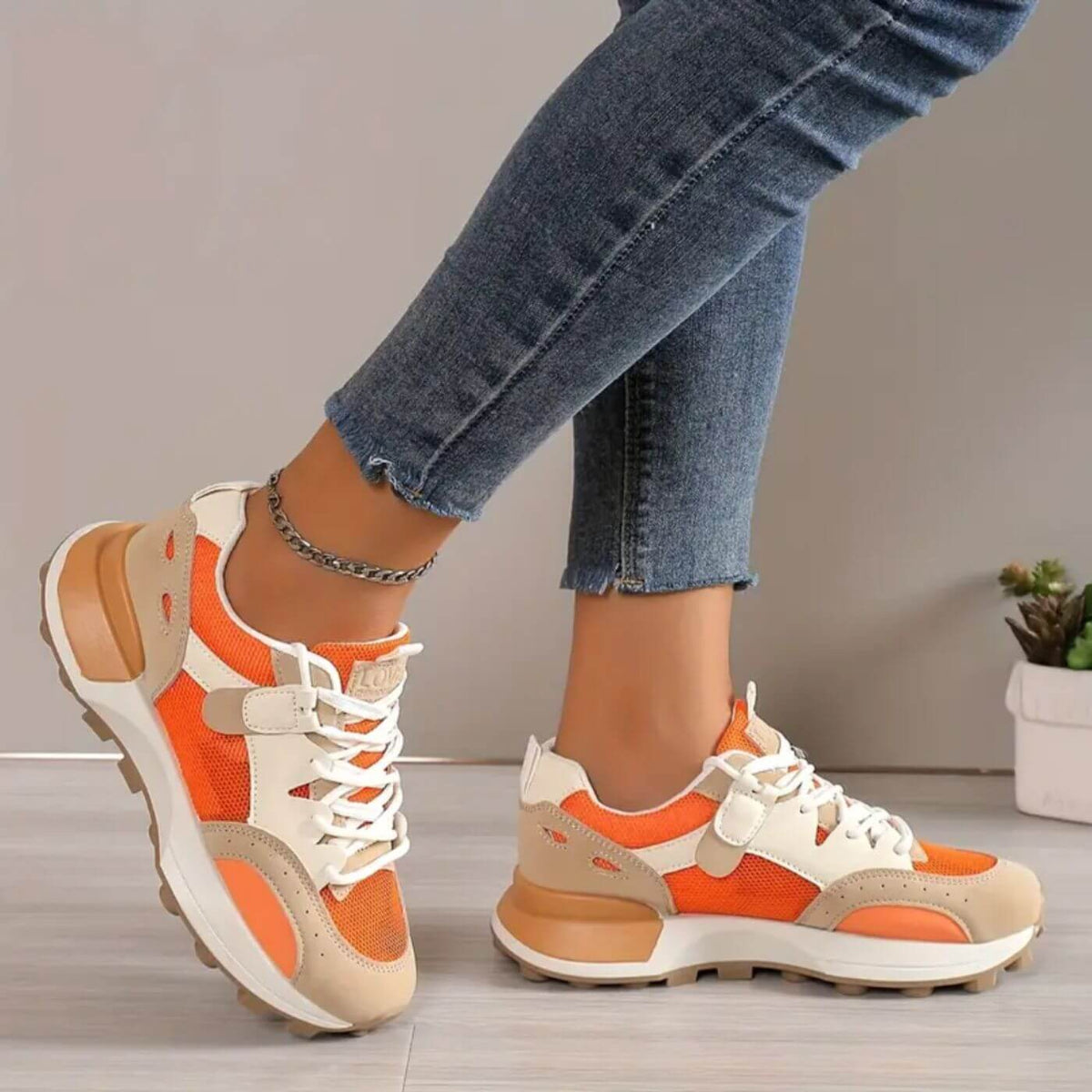 Sorinova - Emilie - Trendiga Bekväma Sneakers