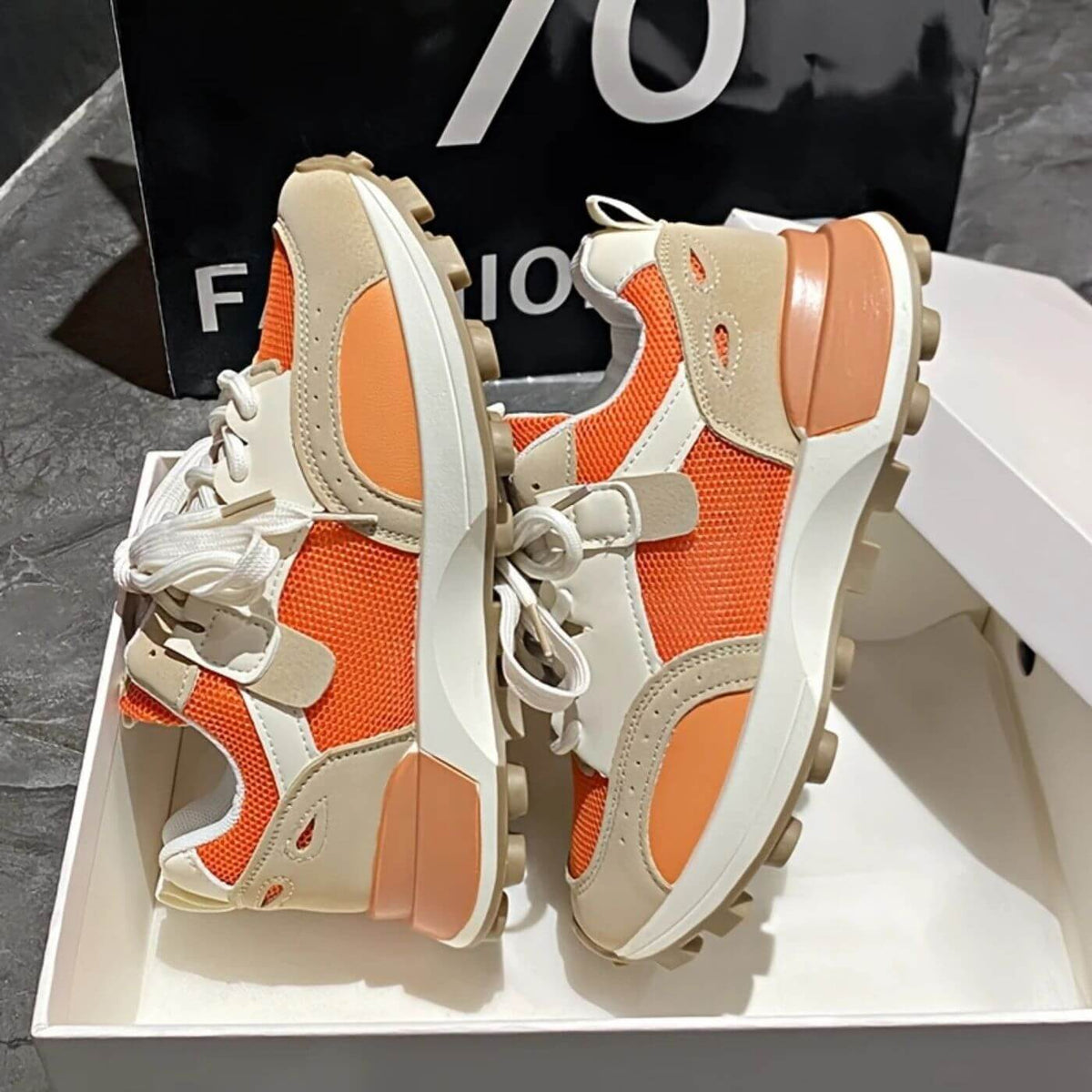 Sorinova - Emilie - Trendiga Bekväma Sneakers