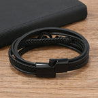 Lunero – Läderarmband med Musiksymbol för Musikälskare