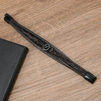 Lunero – Läderarmband med Musiksymbol för Musikälskare