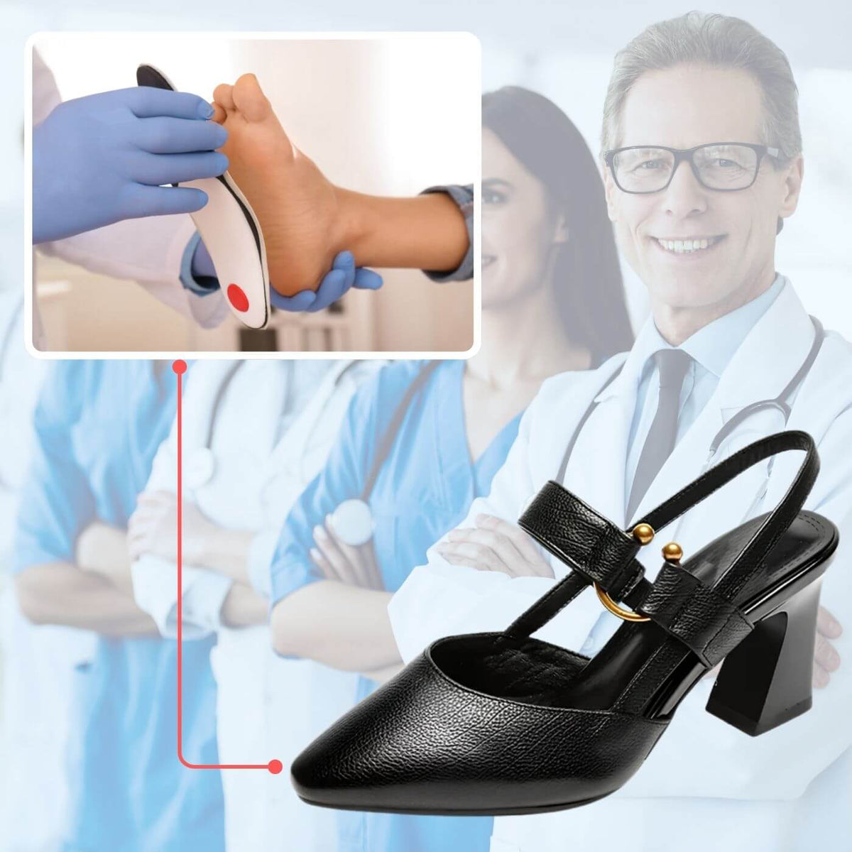 Meya™ – Bekväma Sandaler med Klack