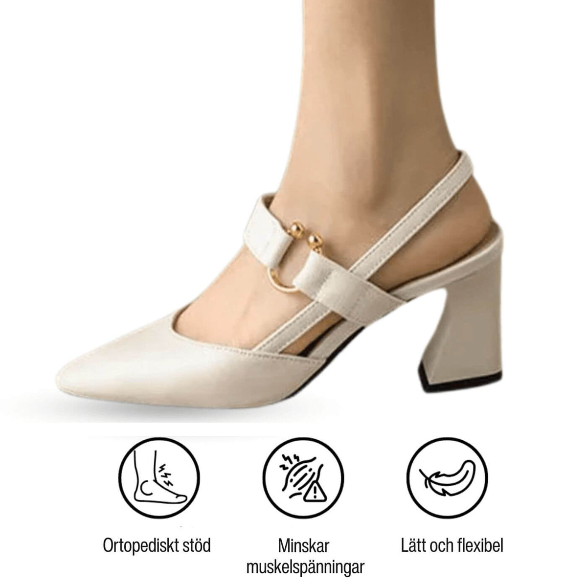 Meya™ – Bekväma Sandaler med Klack