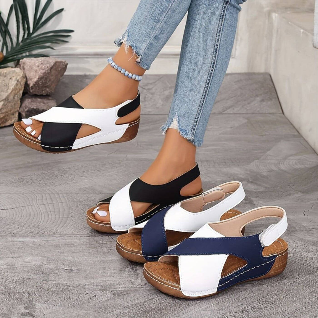 Nicole™ – Bekväma Sandaler med Öppen Tå