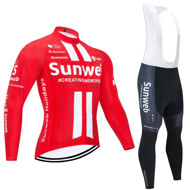 Teams - Professioneel wielershirt met lange mouwen