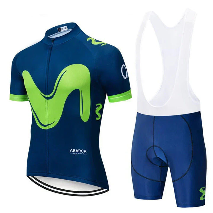 Movistar™ | Set wielerkleding voor professionele wielrenners