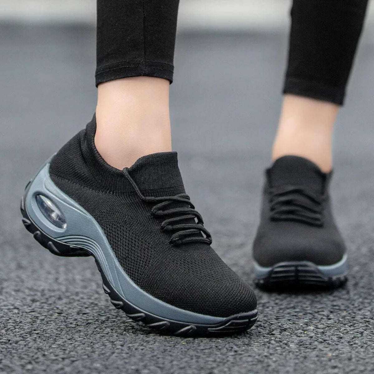 OrthoStep™ – Bekväma Komfortskor med Stötdämpning