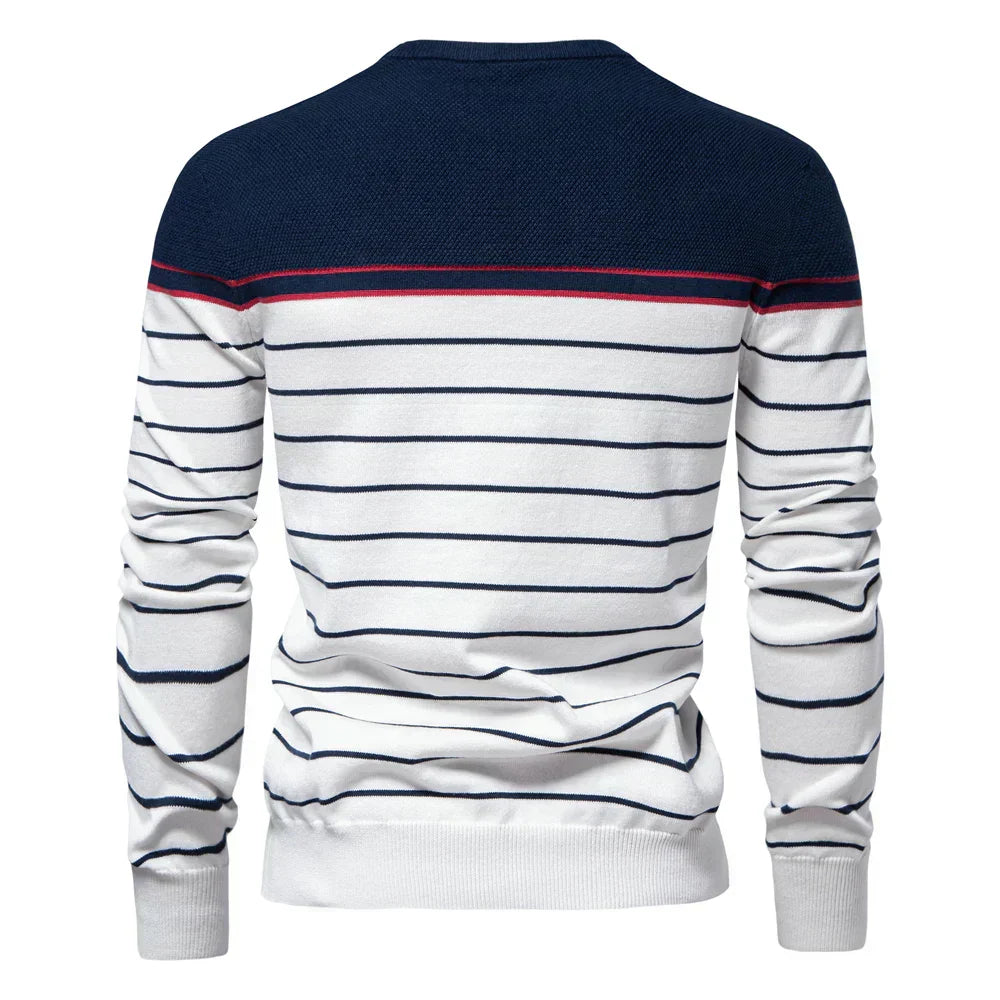 Levi™️ | Herentrui met streepjespatroon