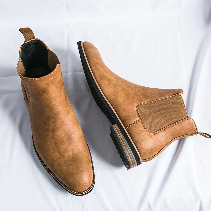 Kristian™ | Leren Chelsea boots