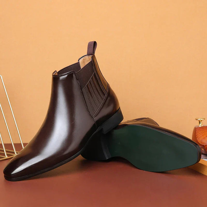 Lucas™ | Klassieke Leren Chelsea Boots