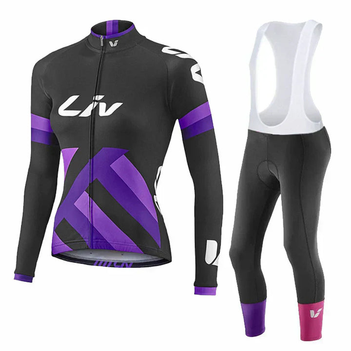LIV V2™ | PRO winterfietsset voor dames met bibshort