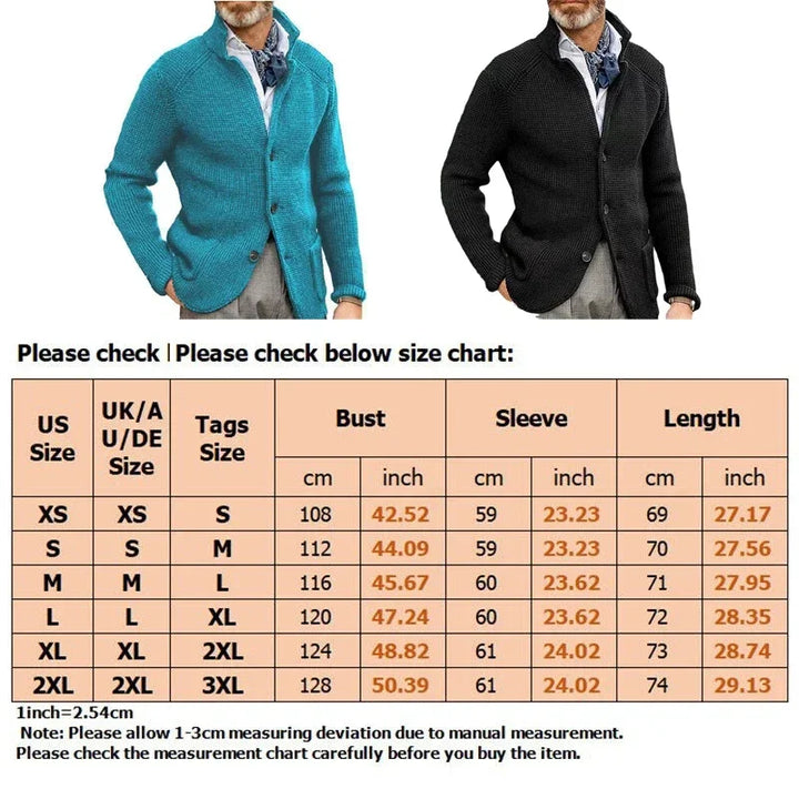 Sorinova™ | Klassiek Gebreid Heren Vest