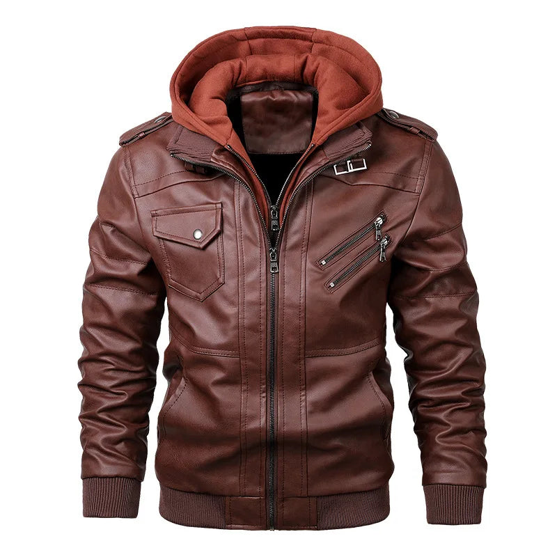 Sorinova™ | Stoere Leren Jas