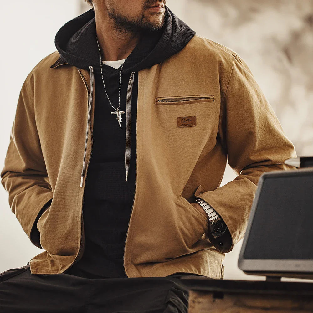 Noah™ | Retro Canvas Jas